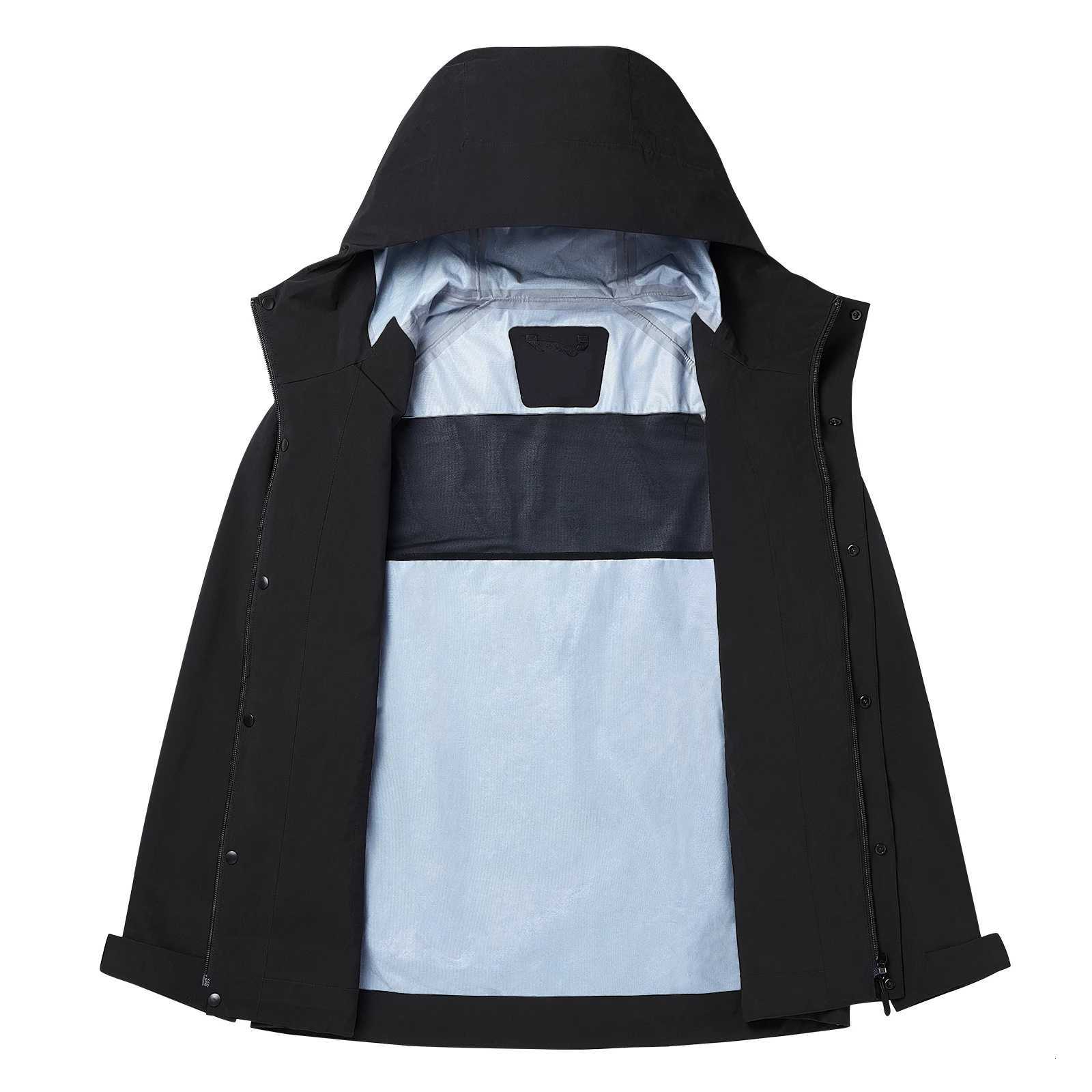 Outdoor Riding Hiking Camping Mountaineering Jacket Windproof Waterproof Breathable Punching Jacket W250711