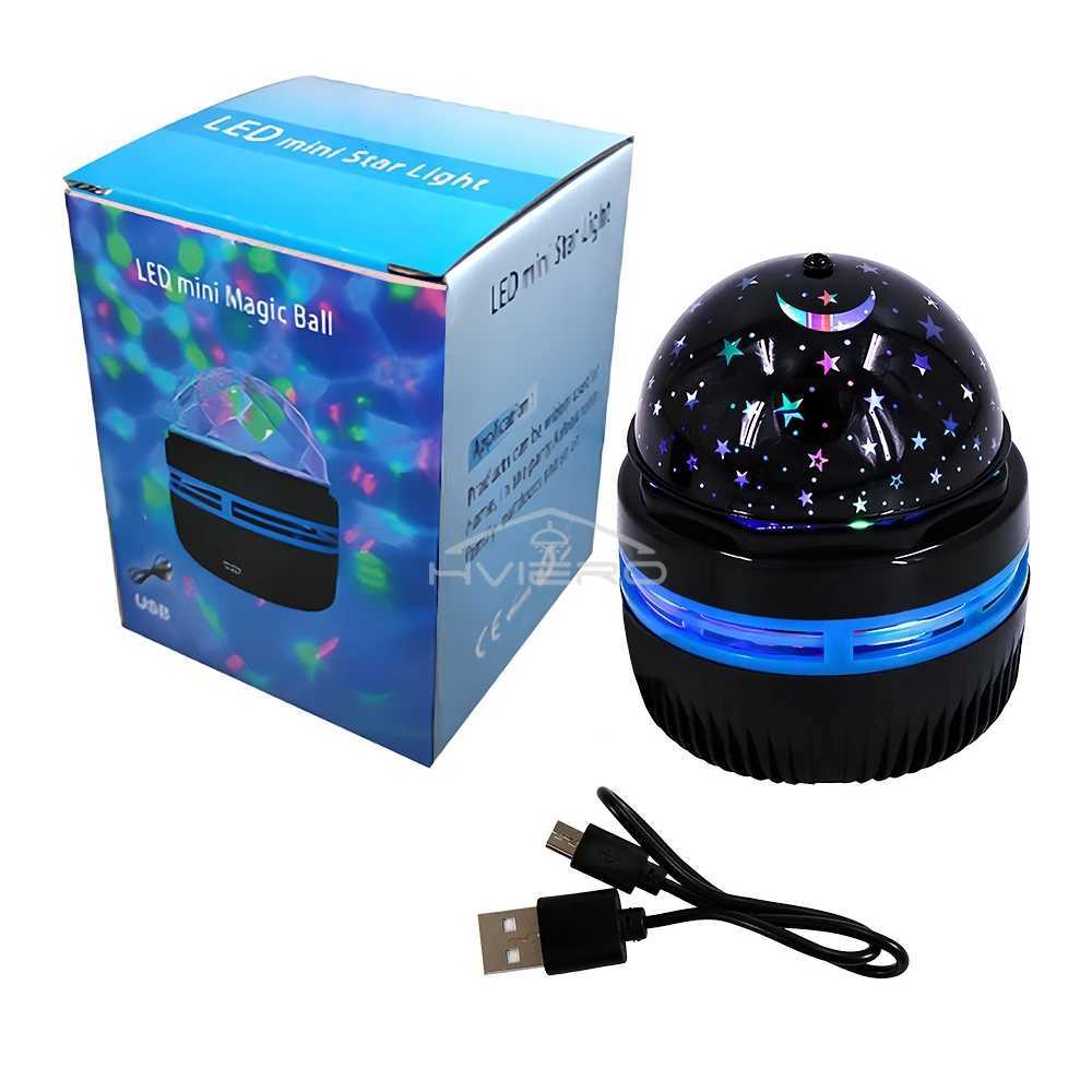 Starry Night Light Projector USB Table Lamps Gaming Room Home Theater Ceiling Wedding Decoration Halloween Rotates AutomaticallyXJ250710