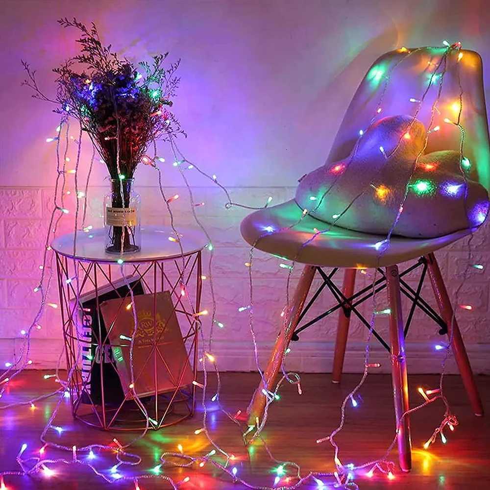 10-100M LED String Fairy Lights Indoor Outdoor Wedding Garland Light Waterproof Christmas Party Decoration EU/UK/US/AU PlugXJ250710