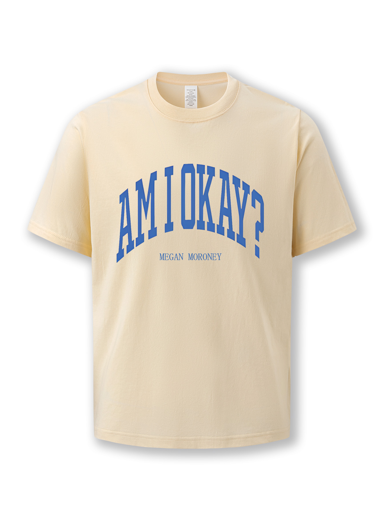Women's T-Shirt Womens Summer Round Neck Cotton Tee with Letter Print - Breathable Casual Short Sleeve Fashion Shirt