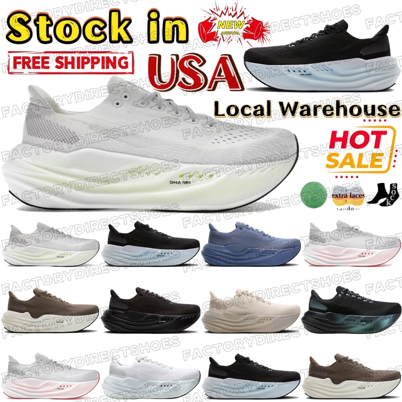 Breathable mens running shoes womens platform Glycerin Max sneakers Grey Black Nightlife Ebony Country Blue Sky Orange chaussure outdoor mesh brookshoes trainers