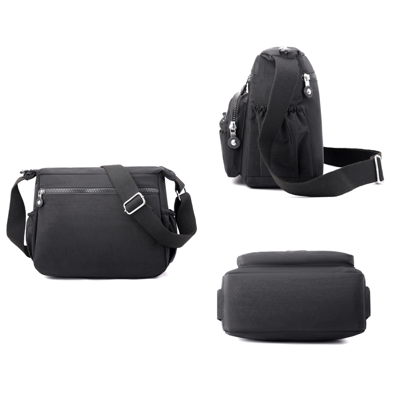 Multi-pocket large-capacity shoulder bag - convenient bag for daily travel - bag for organizing miscellaneous items