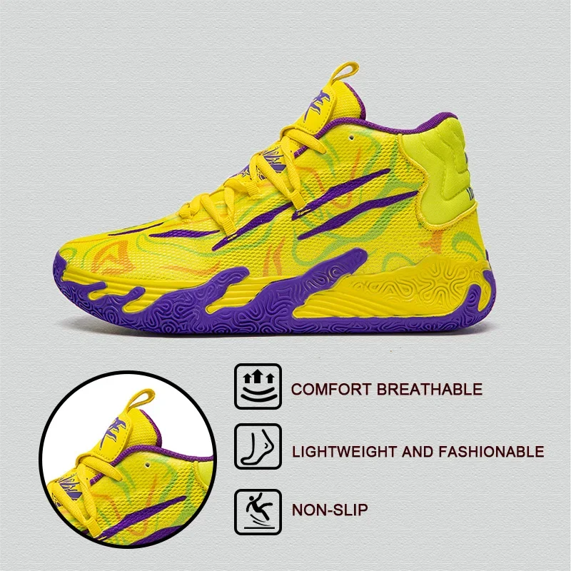 New Basketball Shoes Men Breathable Comfortable Mens Designer Sneakers Training Outdoor Sports Basketball Sneakers Women Shoes