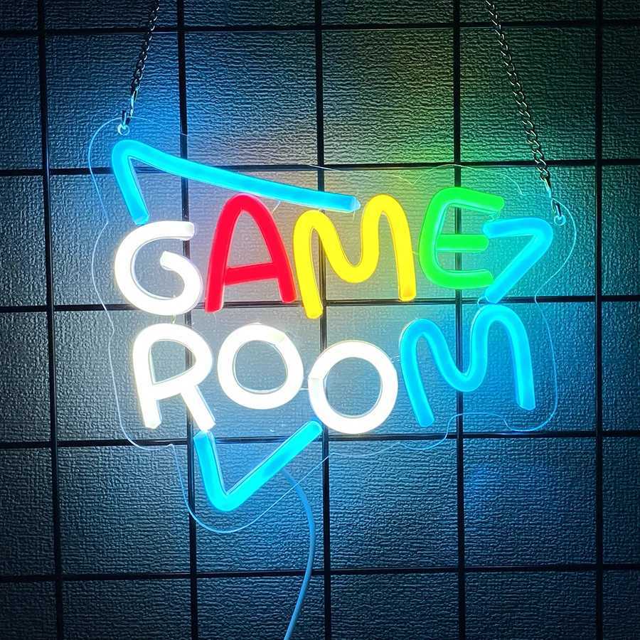 Game Zone Neon Signs for Gamer Room DecorLed Gaming Light Neon Sign for Wall Decor Bedroom Game Room Signs Gamer GiftsXJ250710