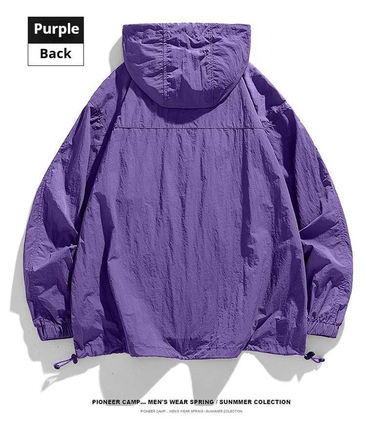 Outdoor Sun Protection Clothing Ultra-thin Anti-ultraviolet Sun Protection Clothing Breathable Sports Workwear Jacket W250711