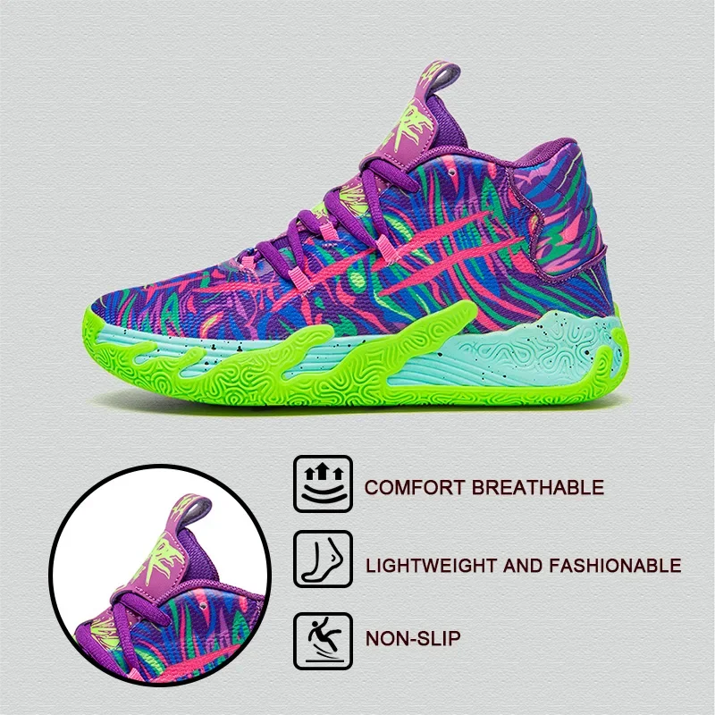 New Basketball Shoes Men Breathable Comfortable Mens Designer Sneakers Training Outdoor Sports Basketball Sneakers Women Shoes