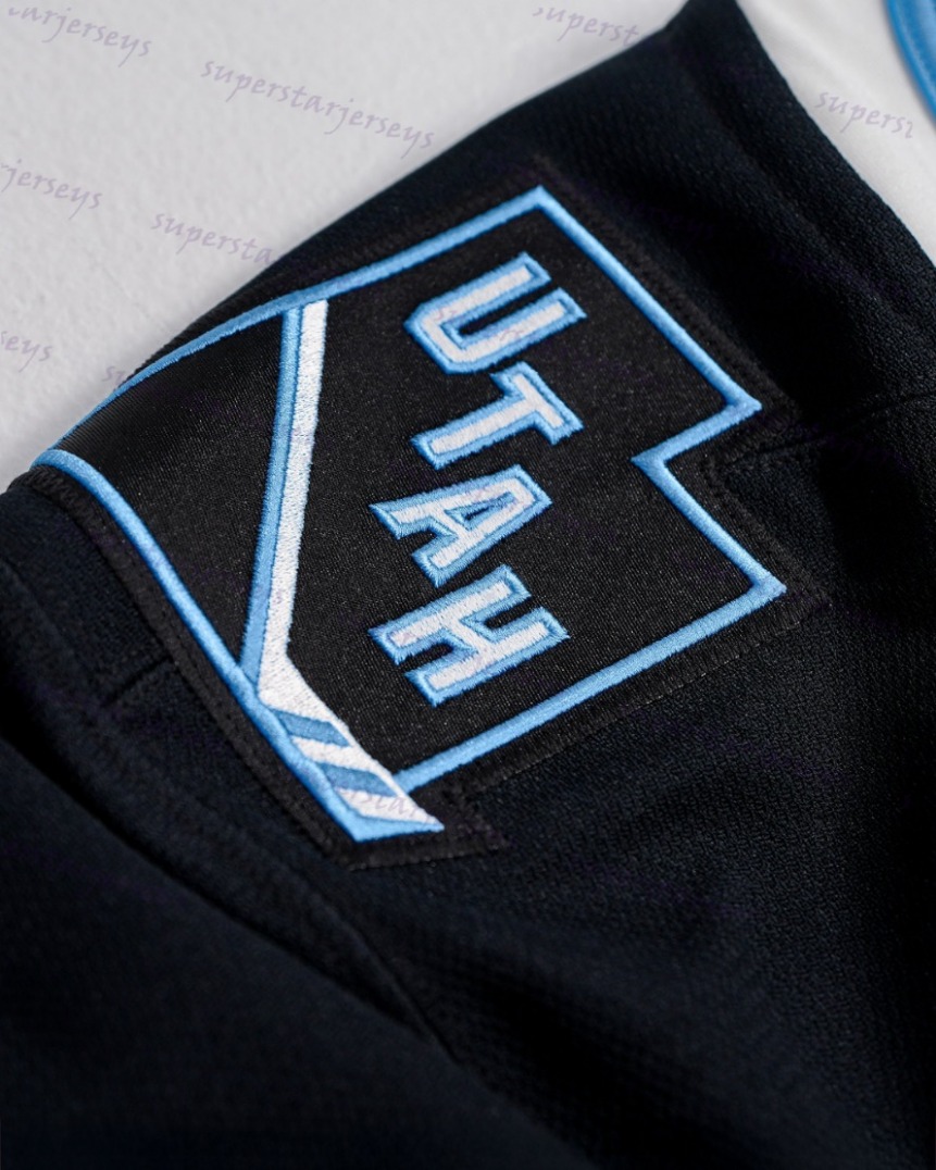 Personalized Hockey Jersey Clayton Keller New Patch Utahs Hockey Club McBain Logan Cooley Guenther Cole Mikhail Sergachev Jack McBain