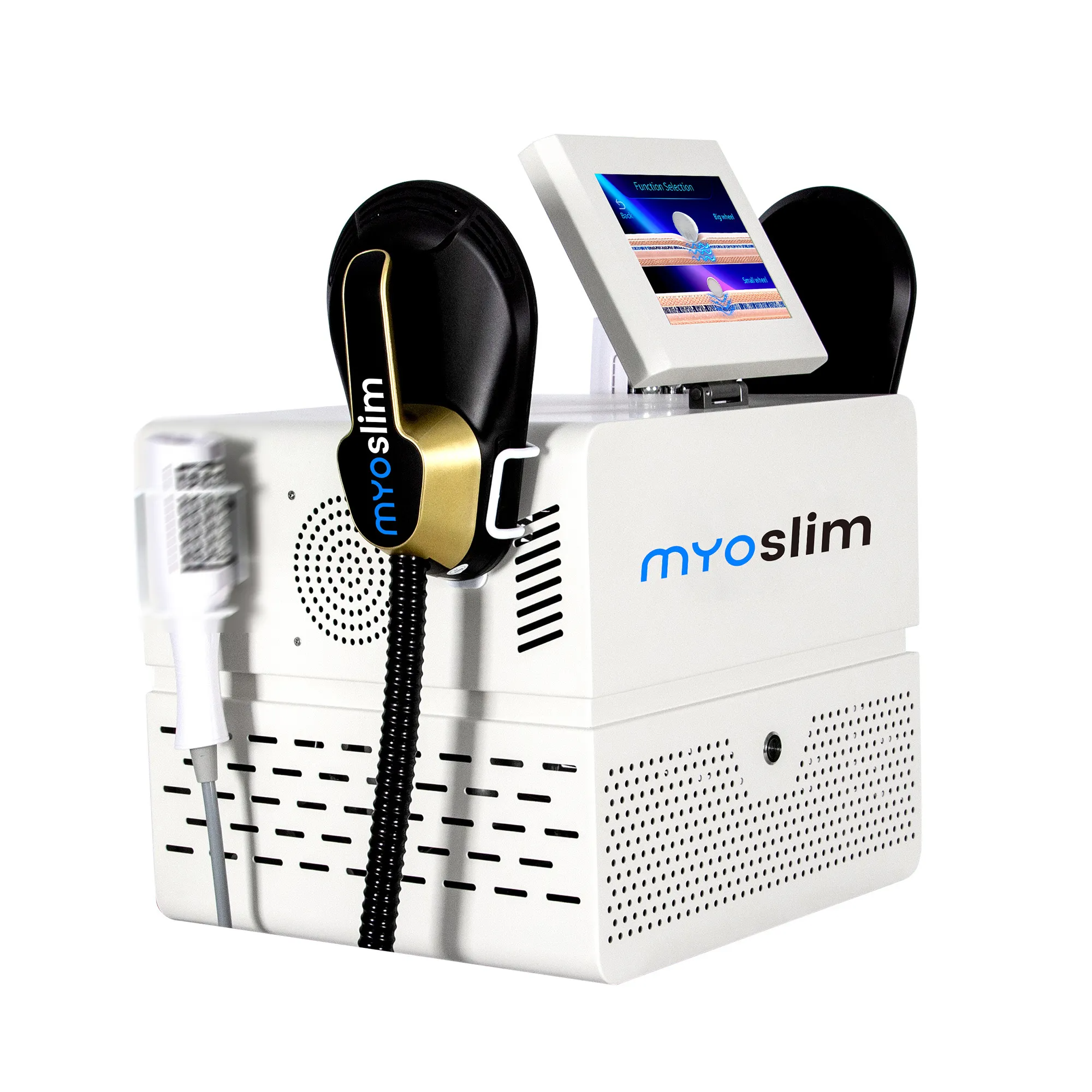 Myoslim Ems Electrical Stimulation Body Shaping Instrument Roller Massage 2 In 1 Home Slimming and Firming Beauty Instrument
