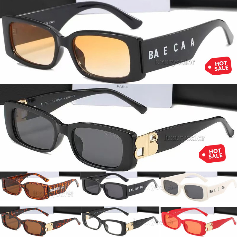 Dynasty BB Rectangle Frame Mens Designer Sunglasses for Woman Polarize fashion Unisex bAlEnCiAgAiTiEs Sun Sunlight Glasses Shade Sport Outdoor Eyeglass ZUDQ