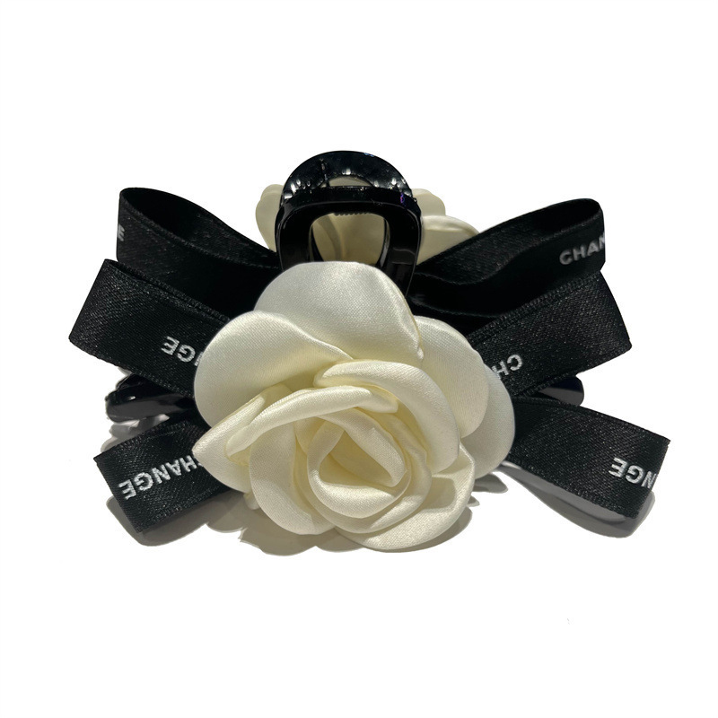 Hair Claw for Women French Style High-End Feel Internet Celebrity Hair Clip Elegant and Fairy-Like Large Hairpin for the Back of the Head Hair Accesso
