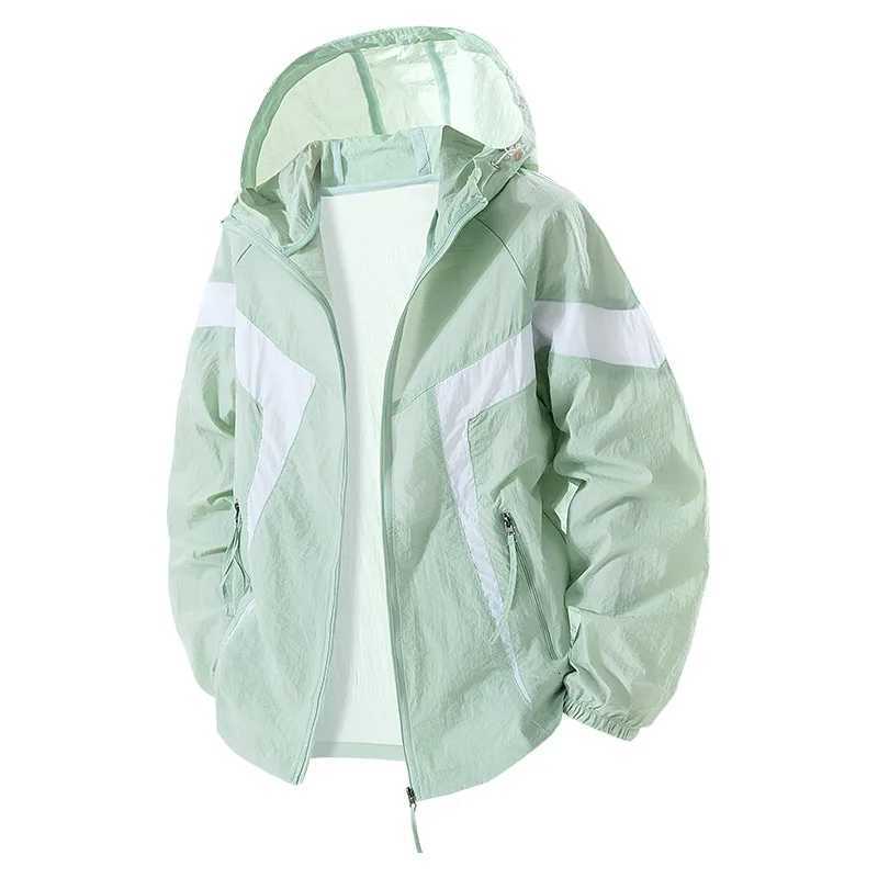 50+ Jacket Men Summer Plus Size 8XL 7XL 6XL Quick Dry Waterproof Camping Windbreaker Fishing Outdoor Anti-UV Clothing W250711