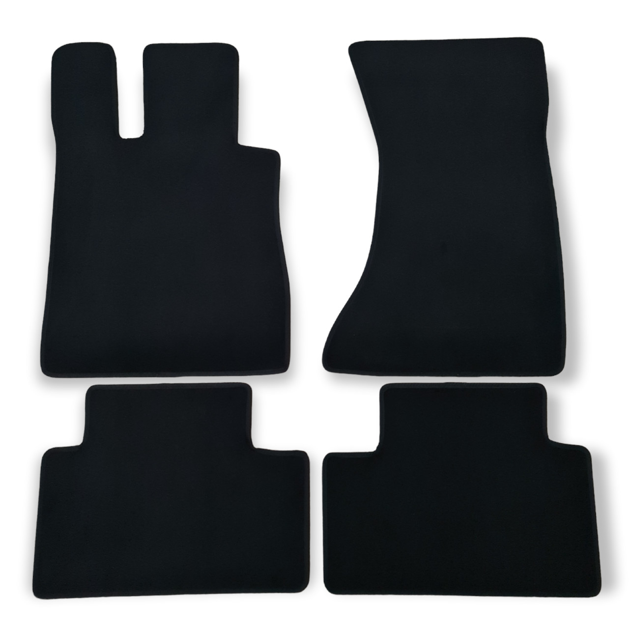 Car Floor Mats Velour For Mercedes S Class W220 Auto Liners Waterproof Black New