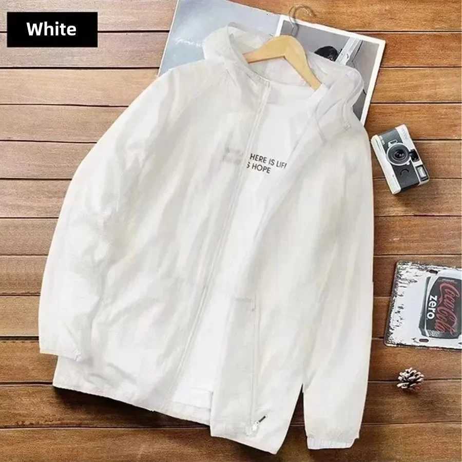 Men Thin Outerwear Jacket Summer Breathable Fishing Sunscreen Coat Outdoor Cardigan Loose Style Casual Mountaineering Jacket W250711