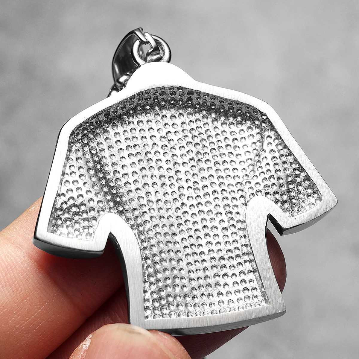 Football Jersey Messi Cristiano Ronaldo Neymar Mbapp Harland Men Necklaces Stainless Steel Pendant Chain Fashion Jewelry Gifts W250710