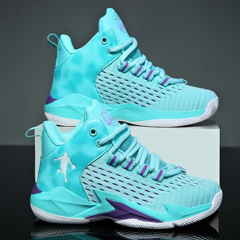 Men Basketball Shoes Field Train Athletes Basketball Boot Women Brand Non-slip Cushion Outdoor Street Breathable Sports Sneakers