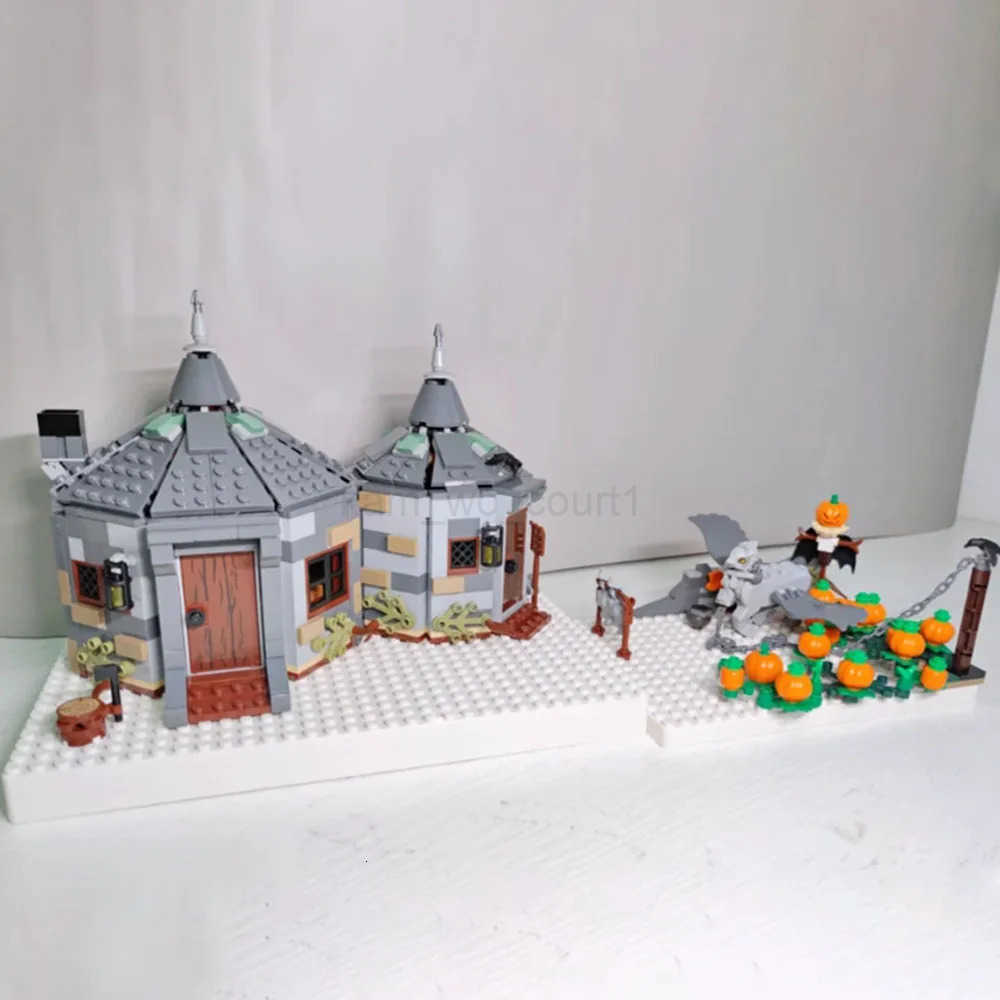 496Pcs MOC Movie Buckbeak Compatible Magical World House Building Blocks Children Toys Birthday Christmas Gift M250711