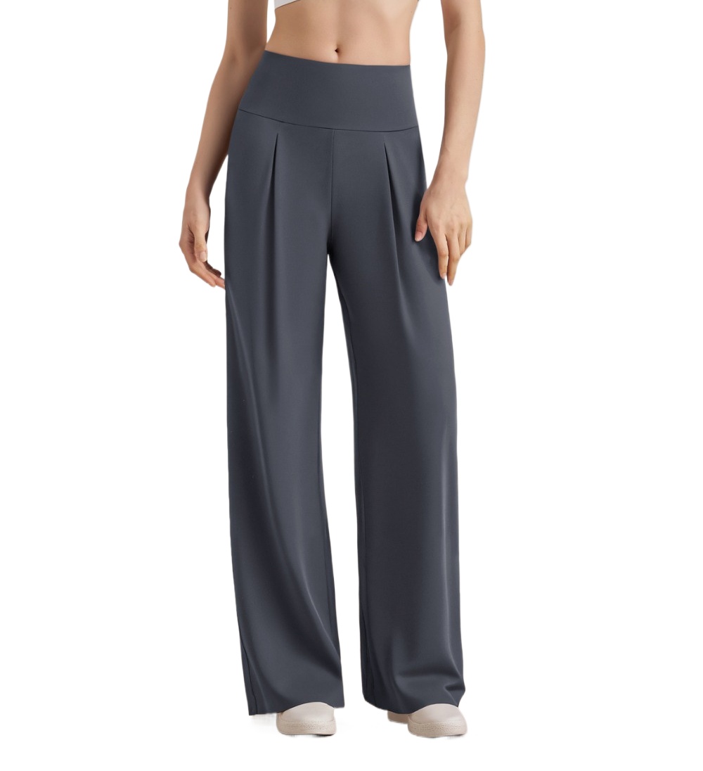 Casual Yoga Pants Women Loose Straight Wide Leg Pants High Waist Pants Woman Pants Baggy Dance Leggings