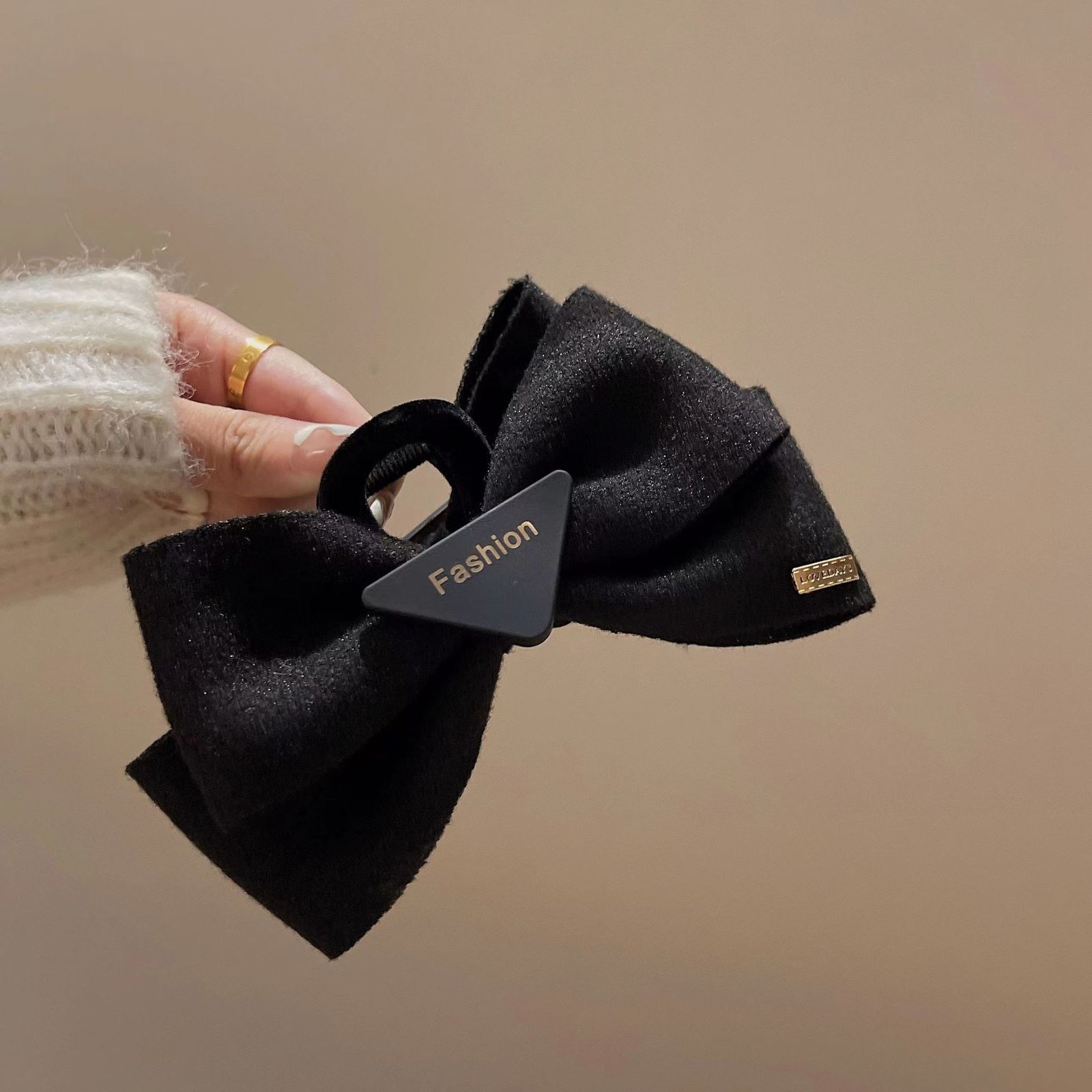 Big Bow High Crown Claw Clip Runaway Princess Hair Clip Hair Accessories Back of Head Bun Hair Accessories Shark Clip 250711