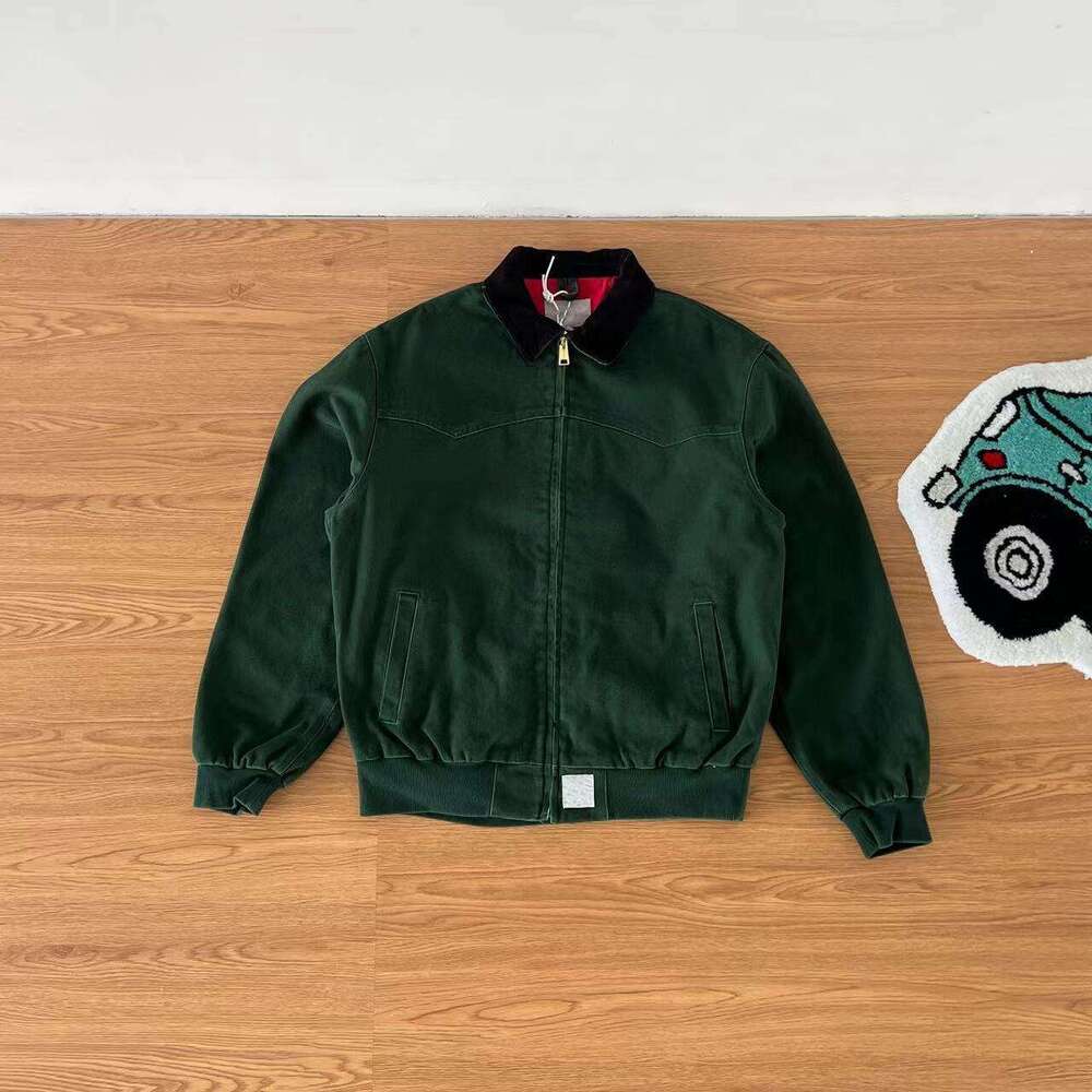 Alternative American Style Washed Vintage Cleanfit Santa Fe Men's Casual Loose Jacket Unisex y2k