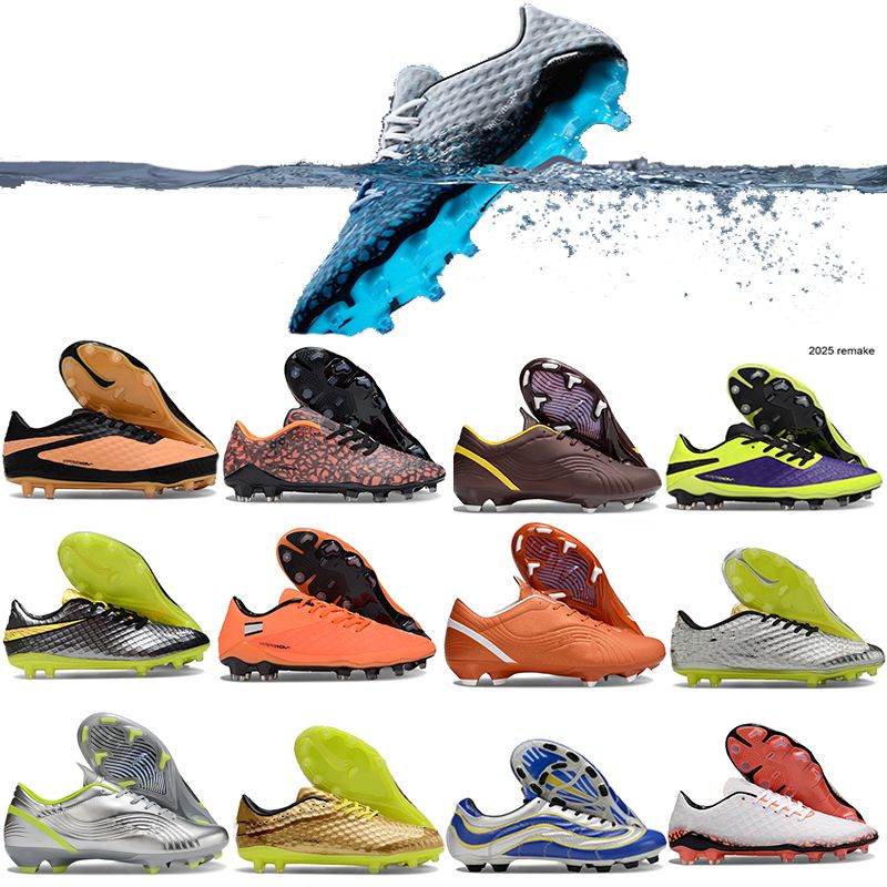 Hypervenom phant0m FG Soccer Cleats Hypervenom Orange Ronaldo Vapro 1 Chrome Boots Transform Hydra Silver Pack Youth Mens Soccer Shoes Orange Black Football Shoes
