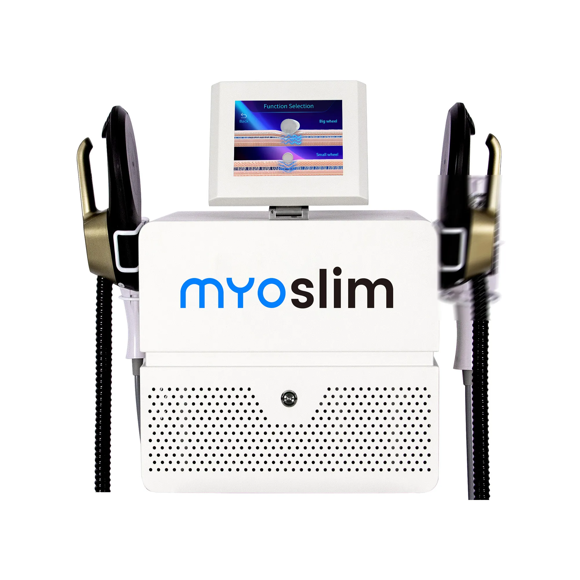 Myoslim Ems Electrical Stimulation Body Shaping Instrument Roller Massage 2 In 1 Home Slimming and Firming Beauty Instrument