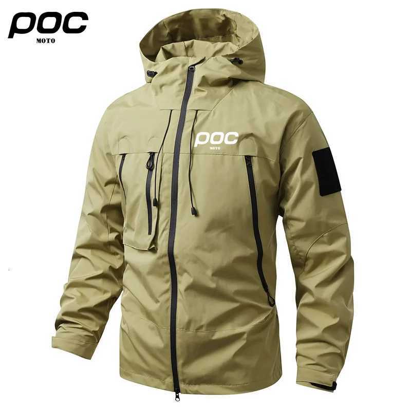 2025 MOTO POC Hiking Jacket Men Motocross Clothing Mountain Bike Waterproof Coat Bicycle Outerwear Windbreaker Jacket Men W250711