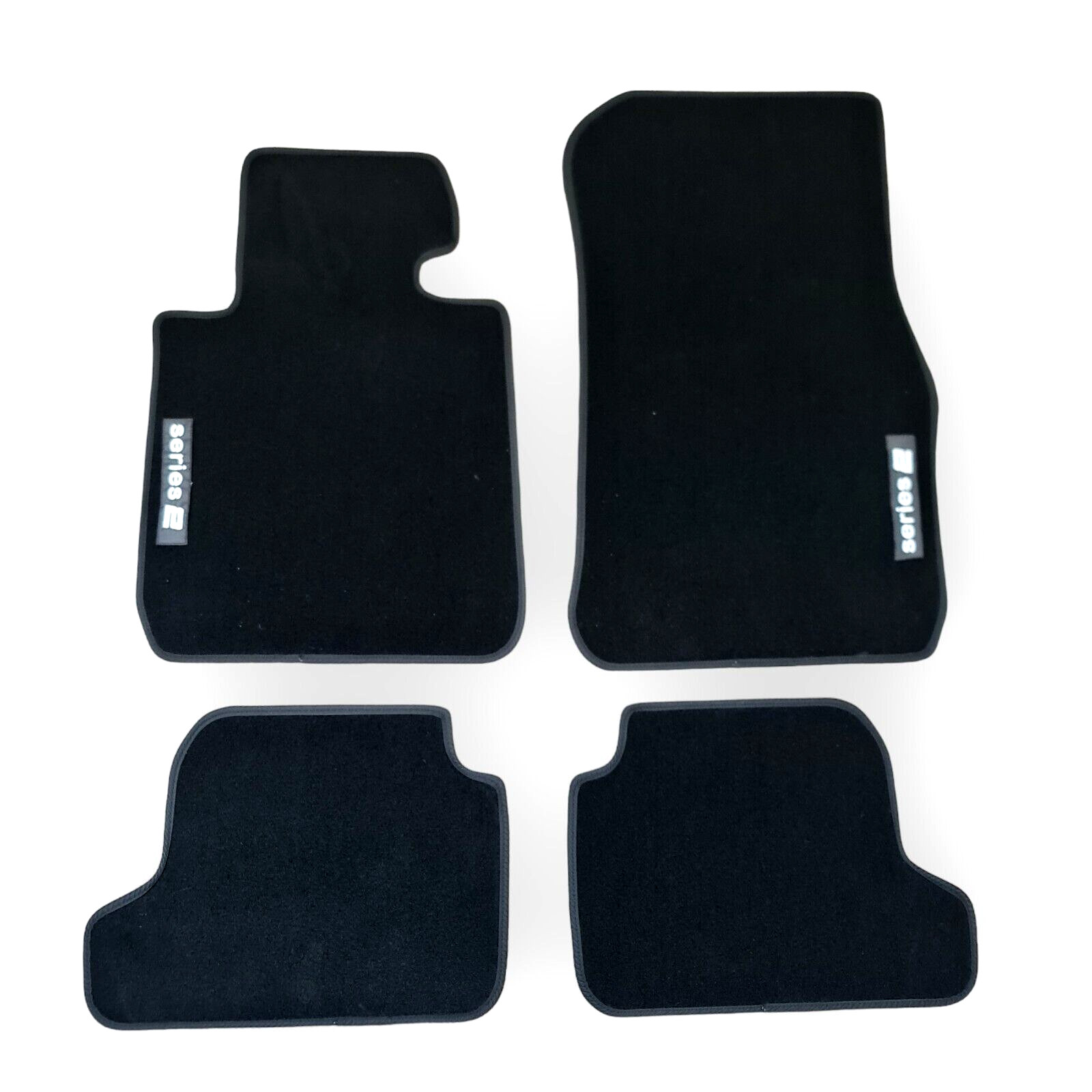 Car Floor Mats For BMW 2 F22 Coupe Waterproof Black Velour Carpet Auto Liners