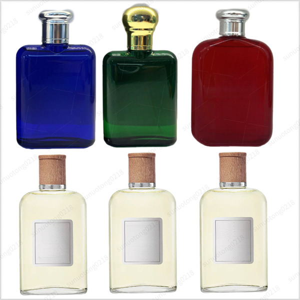 Premium Designer Men Fragrance Glass Bottle Long Lasting Spray Blue Polo Classic Cologne 125ml Long-lasting fragrance fast delivery