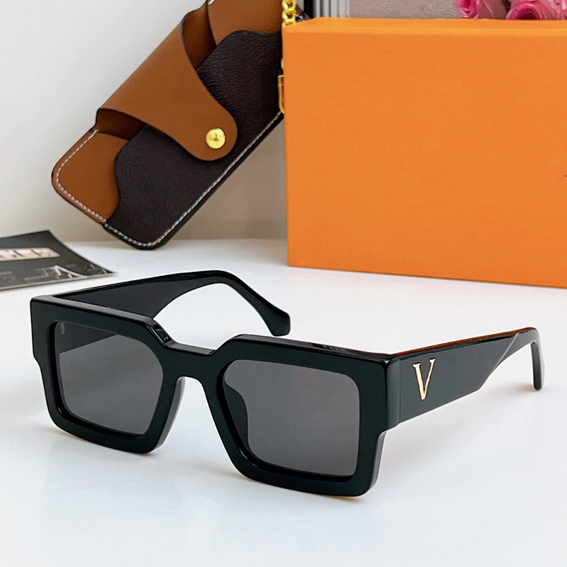 Designer Clash Square Sunglasses Mens Womens Acetate Eyewear Z2701 Z2702 Luxury Sunglasses Outdoor Goggles UV400 Protection Glasses With box