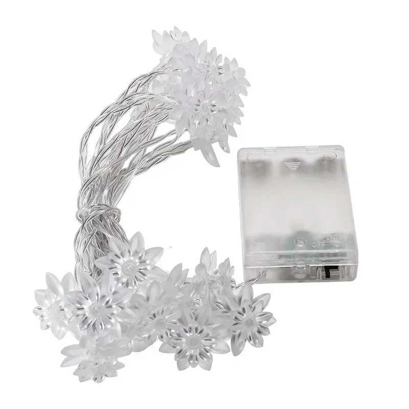 Flower Fairy Lights Battery Operated String Lights Waterproof 10/20/40/80 LED Cherry Blossom Lights For Party Wedding Decor XJ250710