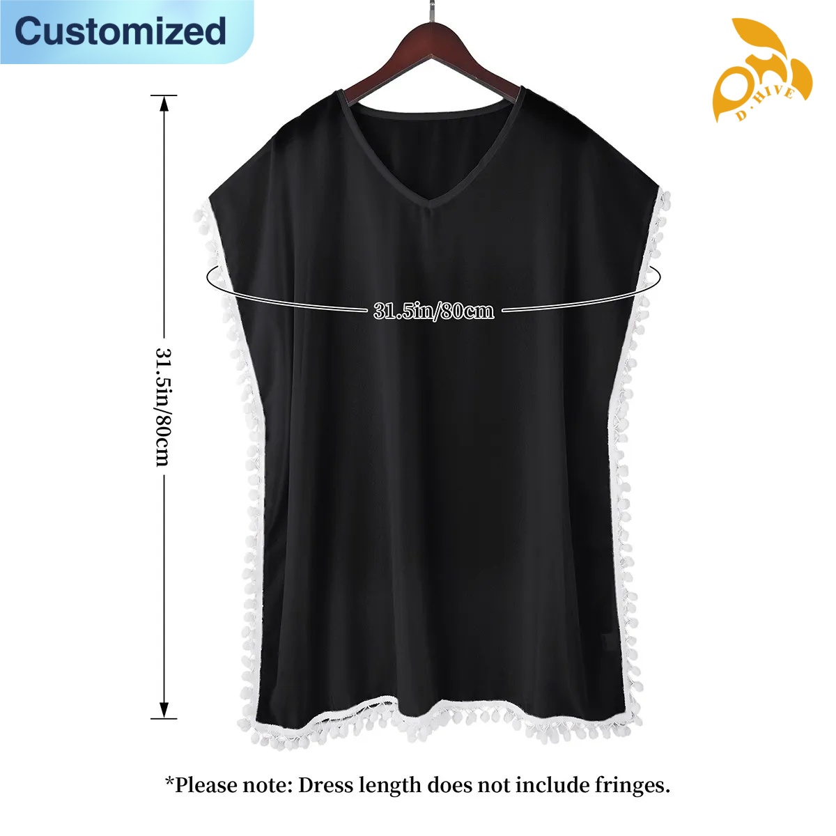 free shipping of customized super fashionable American women's chiffon beach blouse 80GSM DTF with exquisite patterns from US