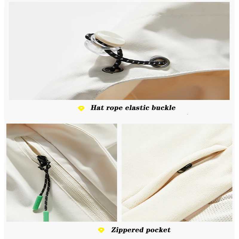 3-in- Thickened Mountaineering Jacket Men Waterproof Windproof Winter Fleece Coat Windbreaker Outdoor Warm Camping Women Jacket W250711