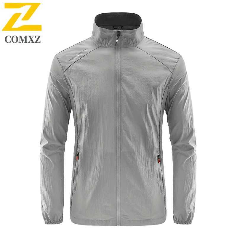 Men Sunscreen Jacket Ice Silk Ultra-light Quick Drying Breathable UV Resistant City Commuter Cycling Jacket Camping Fishing Jacket W250711
