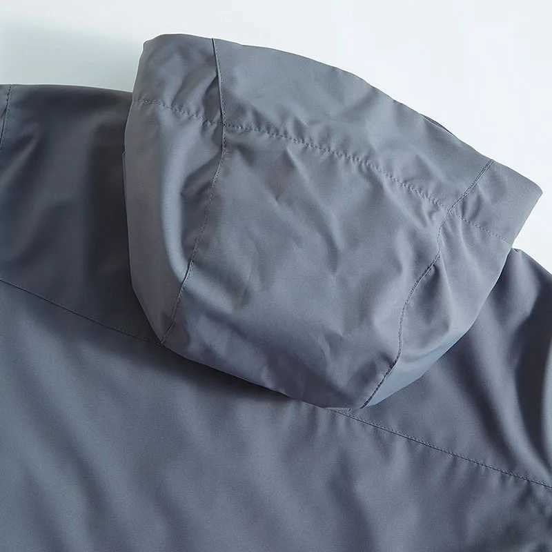 100% Unisex Waterproof Softshell Jacket Hiking Camping Climbing Trekking Hooded Windbreaker Casual Sporty Rain Coat Men Women W250711