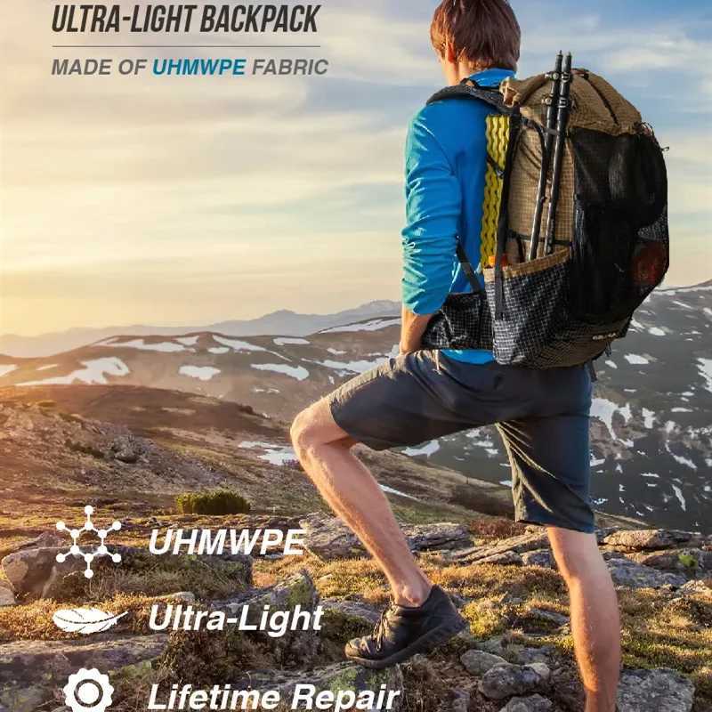 3F UL GEAR QiDian 3.0 Pro UL Backpack Outdoor Climbing Pack Bag Camping Hiking Bags Qi Dian UHMWPE Ultralight y250710