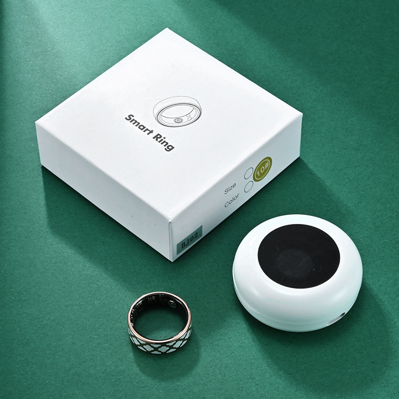 Steel Ring Waterproof Sleep Movement Tracking Multifunctional Ring Black Technology Couple Ring 250710