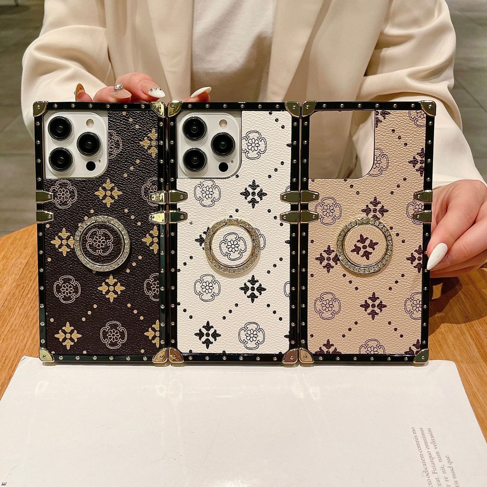 Compatible with iPhone 15 Pro Max Violent Bear Phone Case Apple 14 Goddess S23U Trendy Brand Shockproof Fashion 250711