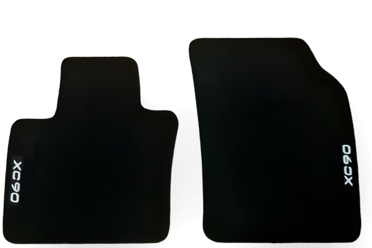 Front Car Floor Mats Velour For Volvo XC-90 Waterproof Carpet Rugs Auto Liners
