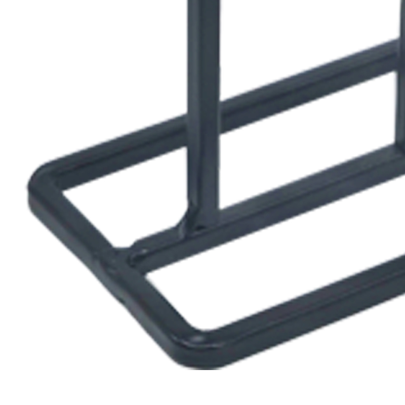 Contemporary Handcrafted Wrought Iron & Hemp Rope Slim Candle Holders