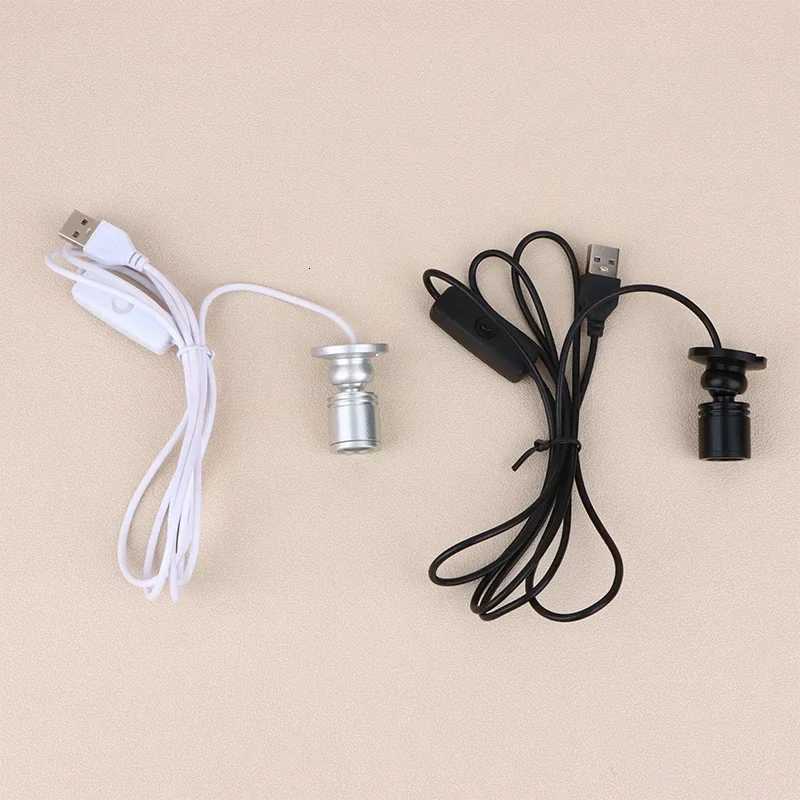 Mini USB Powered LED Cabinet Spotlight DC 5V Jewelry Shelf Lamp Counter Closet Display Ceiling Lights With Switch XJ250710