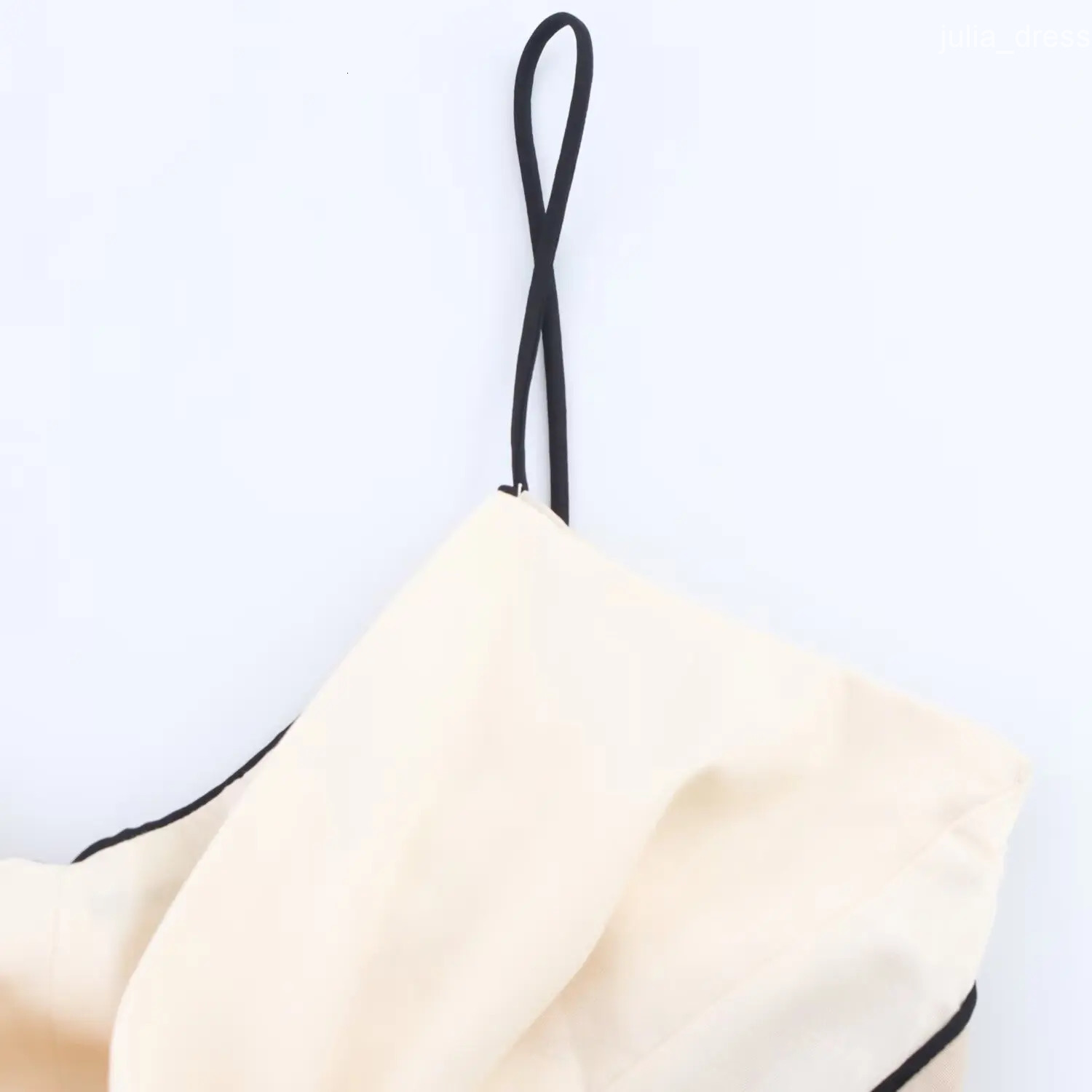 Summer New Womens Casual Fashion Slim Fit Suspenders Splicing Pleated Drape V-neck Midi Dress