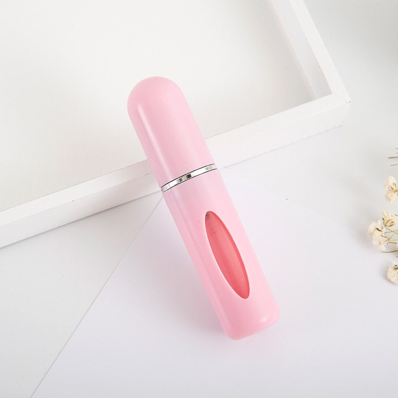 Plastic 5ml Bottom Direct Refill Sub-Bottle Self-Pump Spray Candy Color Press Flush Perfume Bottle