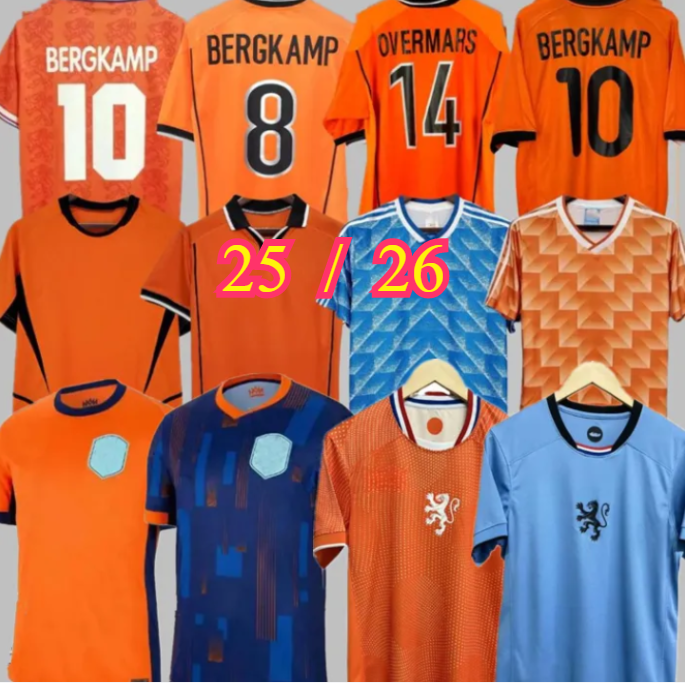 2024 NETHErlANds Jersey European HoLLAnd Club Soccer Jersey Euro Cup 24 25 Dutch National Team Football Shirt Men Kids Kit Full Set Home Away MEMPHIS XAVI GAKPO