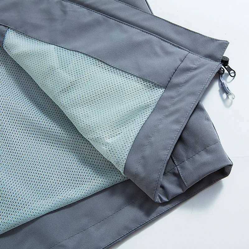 100% Unisex Waterproof Softshell Jacket Hiking Camping Climbing Trekking Hooded Windbreaker Casual Sporty Rain Coat Men Women W250711