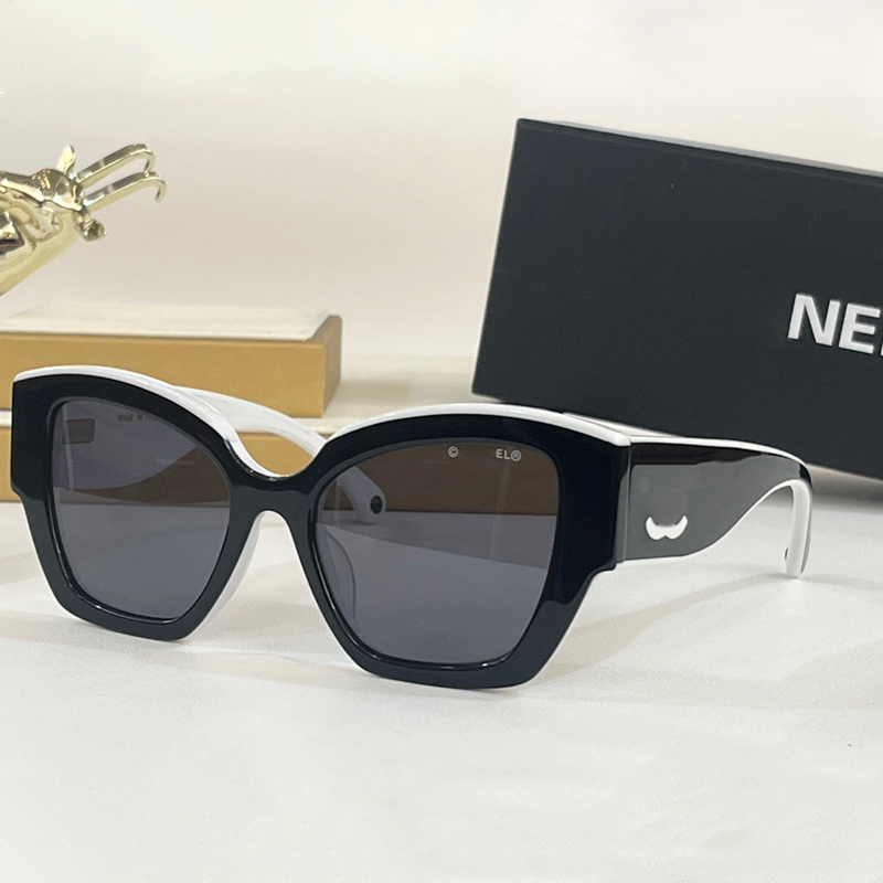 designer sunglasses for Women oversize cat eye casual mirror legs frame Fine flat lenses Beach Sun Glasses Retro Frame