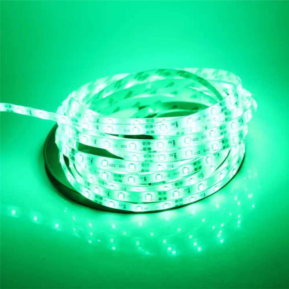 2835 SMD LED Strip Light DC12V 5M 300 LEDs Flexible Ribbon Tape Lighting White Warm White Red Green Blue Yellow Pink RGB XJ250710