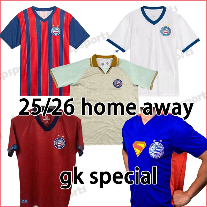 2025 2026 Bahia Soccer Jerseys ADEMIR OSCAR CAULY ARIAS E.RIBEIRO JEAN LUCAS Home Away 3rd Goalkeeper 2025 2026 Special Edition Football Shirt