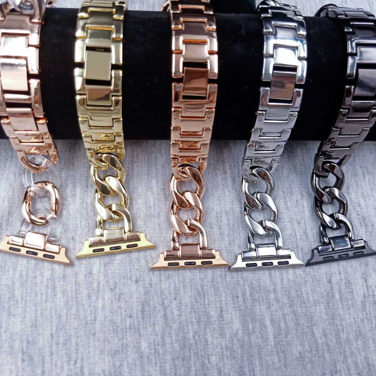 Stainless Steel Strap For ple 6 4 SE 7 Band 44mm 42mm 45mm 38/41 For ple Series 5 40mm Strap Band Bracelet Belt watchband Y250712