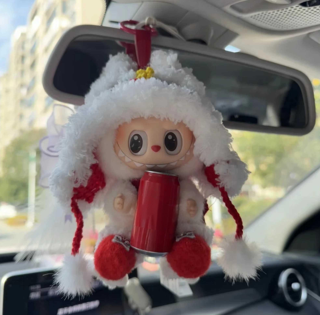 2026 New Monster New Blind Box Coleseries Vinyl Base Plush Doll Action Character Keychain Toy Surprise Holiday Gift