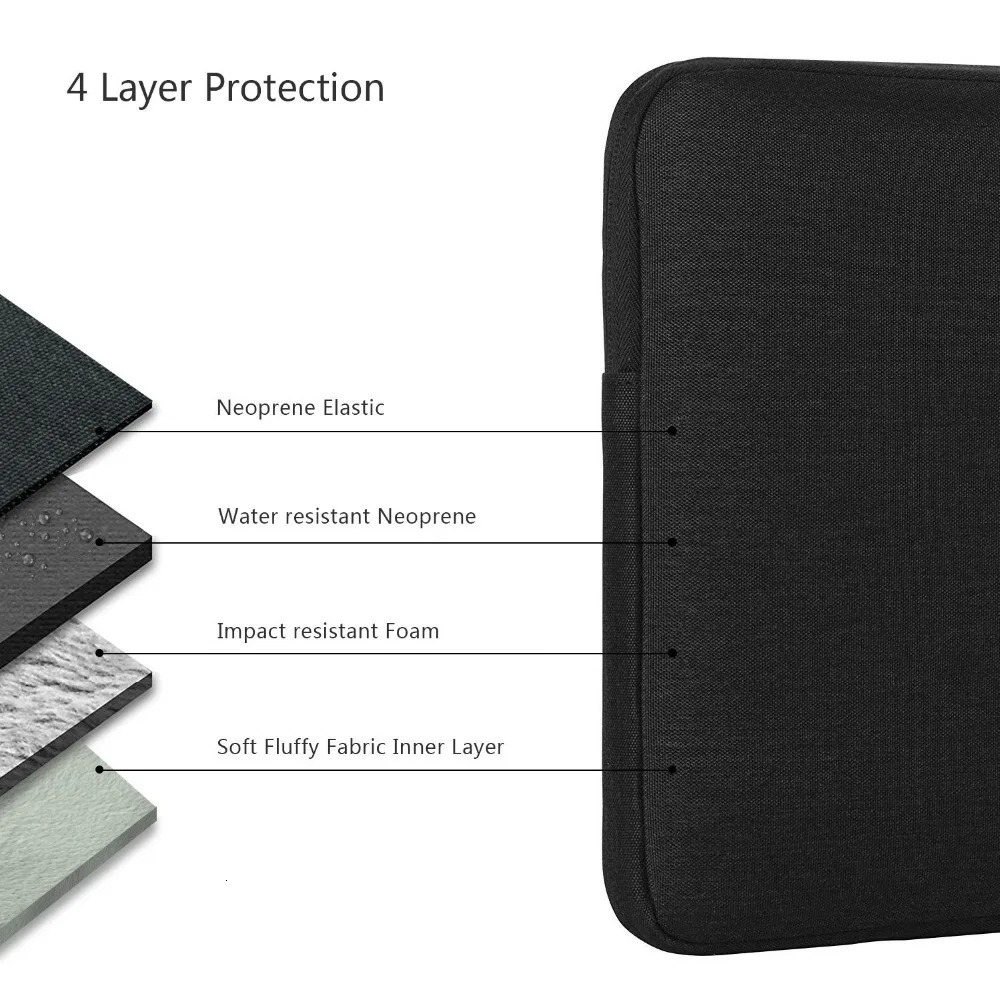 Waterproof Laptop Sleeve Bag Case 1314151617Notebook for Dell MSI Stealth HP Acer ASUS Computer PC Briefcase 250703